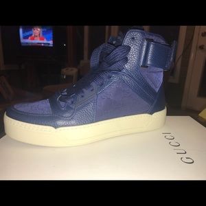 Gucci Hightop Sneakers - Nylon Guccissima Light
